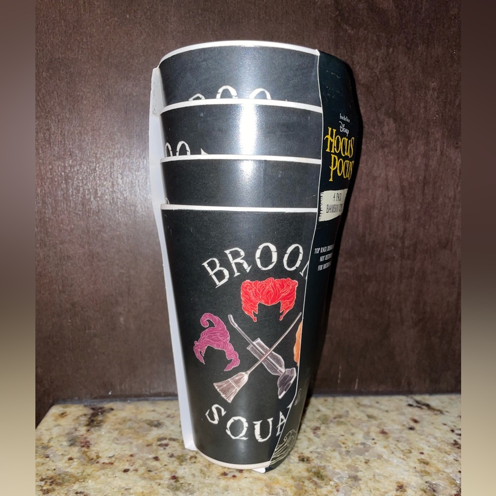Disney Hocus Pocus bamboo cups